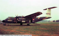 C-GBUF @ EGLF - DHC-5D Buffalo at Farnborough Air Show 1976 - by moxy