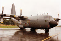 B-678 @ EGVA - C-130H Hercules of Eskradille 721 Royal Danish Air Force at Vaerlose on display at the 1993 Intnl Air Tattoo at RAF Fairford. - by Peter Nicholson