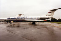 RA-65760 @ EGVA - Tu-134A Crusty of Aeroflot was a visitor to the 1993 Intnl Air Tattoo at RAF Fairford. - by Peter Nicholson