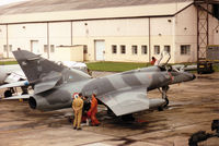 18 @ EGVA - Another view of the Aeronavale Super Etendard on the flight-line at the 1993 Intnl Air Tattoo at RAF Fairford. - by Peter Nicholson