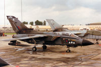 ZA401 @ EGVA - Tornado GR.1A, callsign Arcade 3, of 2 Squadron on the flight-line at the 1993 Intnl Air Tattoo at RAF Fairford. - by Peter Nicholson