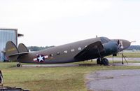 N30N @ PVG - Lockheed 18-50 (C-60A Lodestar) of the Confederate Air Force at Hampton Roads Executive Airport - by Ingo Warnecke