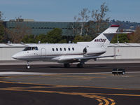 N863QS @ KSMO - N863QS departing from RWY 21 - by Torsten Hoff