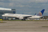 N14118 @ EGCC - Continental Airlines B757 departing from RW23R - by Chris Hall