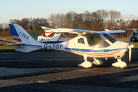 G-LEGY @ EGCB - privately owned CTLS based at Barton - by Chris Hall