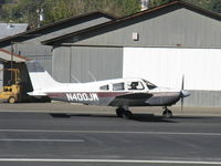 N400JW @ SZP - 1974 Piper PA-28-180, Lycoming O&VO-360 180 Hp, taxi back - by Doug Robertson