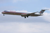 N271AA @ DFW - American Airlines landing at DFW Airport - by Zane Adams