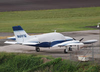 N6197Q @ SLU - Parking on airstrip from Castries on st Lucia. - by Willem Goebel