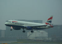 G-EUUG @ LOWW - British Airways Airbus A320 - by Thomas Ranner