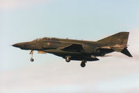 35 57 @ EGQS - RF-4E Phantom of AKG-52 German Air Force on final approach to Runway 23 at RAF Lossiemouth in September 1990. - by Peter Nicholson