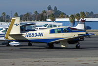 N6894N @ KCCR - 1968 Mooney M20C in for maintenance with Sterling Aviation @ Buchanan Field, Concord, CA - by Steve Nation