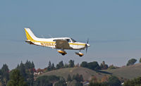 N38841 @ KCCR - Locally-based 1977 Piper PA-28-181 on final to RWY 1L @ Buchanan Field, Concord, CA - by Steve Nation