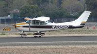 N735HD @ KCCR - Locally-based 1977 Cessna 182Q taking off on RWY 32R @ Buchanan Field, Concord, CA - by Steve Nation