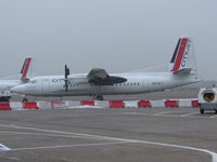 OO-VLY @ EHRD - First Fokker 50 with Cityjet-titles in tail - by ghans