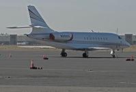 N2000L @ KAPC - Miller Refrigerated Services (Omaha, NB) 1999 Falcon 2000 on heavy jet ramp @ Napa County Airport, CA - by Steve Nation