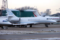 N716CG @ EGGW - 2008 Dassault Aviation FALCON 2000EX, c/n: 174 at Luton - by Terry Fletcher