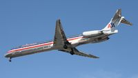 N496AA @ TPA - AA MD-82 - by Florida Metal