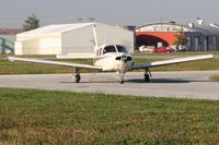 N47JE @ TDZ - Arriving at Toledo-Metcalf - by Bob Simmermon