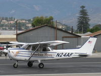 N24AF @ SZP - 1998 Cessna 172R SKYHAWK, Lycoming IO-360-L2A 160 Hp, takeoff roll Rwy 22 - by Doug Robertson