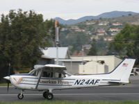 N24AF @ SZP - 1998 Cessna 172R SKYHAWK, Lycoming IO-360-L2A 160 Hp, landing roll Rwy 22 - by Doug Robertson
