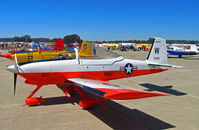 N19VK @ KWVI - Locally-based Pardee RV-8A pained in pseudo-Navy primary training colors and coded W-302 @ 2010 Watsonville, CA Fly-in - by Steve Nation