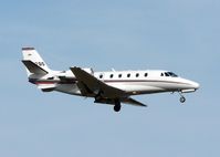N657QS @ SHV - Landing on 14 at Shreveport Regional. - by paulp