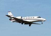 N657QS @ SHV - Landing on 14 at Shreveport Regional. - by paulp