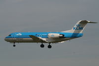PH-KZN @ EBBR - Flight KL1723 IS DESCENDING TO rwy 25l - by Daniel Vanderauwera