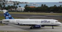 N564JB @ TNCM - Jet Blue N564JB taxing at TNCM for take off - by Daniel Jef