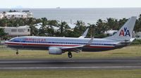N915AN @ TNCM - American airlines N915AN landing at TNCM - by Daniel Jef