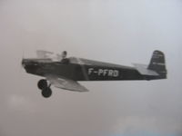 F-PFRD - prototype, named Napoleon, 
Pilot : Robert Duboué-Sadron - by anonymous photo digitalized by P.Duboué-Sadron