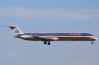 N278AA @ DFW - American Airlines landing at DFW Airport - TX - by Zane Adams