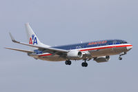 N857NN @ DFW - American Airlines landing at DFW Airport - TX - by Zane Adams