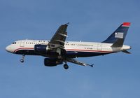 N711UW @ TPA - US Airways A319 - by Florida Metal