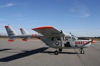N446TF @ KTMA - Cessna O-2B - by Mark Pasqualino