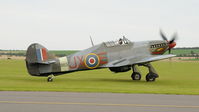 PZ865 @ EGSU - PZ865 (Royal Air Force) at Duxford's wonderful Battle of Britain Air Display 2010 - by Eric.Fishwick