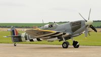 G-IXCC @ EGSU - 3. PL344 (Spitfire Limited) at Duxford's wonderful Battle of Britain Air Display 2010 - by Eric.Fishwick