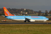 C-FLZR @ EGGW - ex G-FDZR in a Hybrid Sunwing/Thomson scheme, departing from Luton for a winter lease in Canada - by Chris Hall