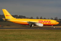 EI-OZH @ EGGW - DHL A300 taxying to RW26 - by Chris Hall