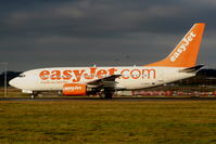G-EZKG @ EGGW - easyJet B737 departing from RW26 - by Chris Hall