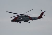 6008 - Coast Guard MH-60J flying along Passe A Grille Beach by St. Pete before dark - by Florida Metal