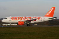 G-EZBD @ EGGW - easyJet A319 departing from RW26 - by Chris Hall