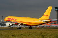 EI-OZH @ EGGW - DHL A300 departing form RW26 - by Chris Hall