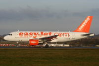 G-EZIU @ EGGW - easyJet A319 departing from RW26 - by Chris Hall