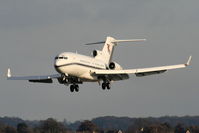 M-FAHD @ EGGW - Prime Air Corporation B727 on finals for RW26 - by Chris Hall