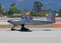 N269SD @ KWVI - Ferrell RV-7A taxis for take-off @ 2010 Watsonville Fly-in - by Steve Nation