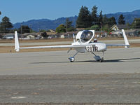 N287R @ KWVI - Locally-based 2005 Rose COZY MARK IV taxiing with canopy open @ 2010 Watsonville Fly-in - by Steve Nation