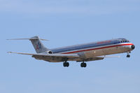 N564AA @ DFW - American Airlines landing at DFW Airport - by Zane Adams