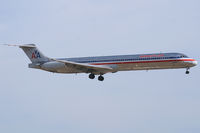 N473AA @ DFW - American Airlines landing at DFW Airport