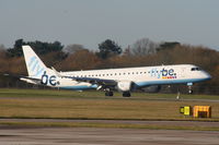 G-FBEM @ EGCC - flybe ERJ-190 departing from RW05L - by Chris Hall